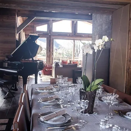 Chalet De Luxe A Avec Piscine Et - Fr-1-569-171 Megeve